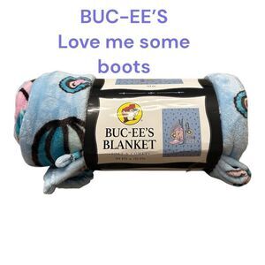 Buc-ee’s Buccees blanket Love me some boots theme bucees New with bag